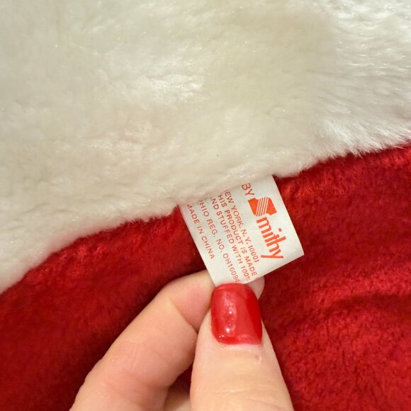 🎄3/$20‼️Vintage 3D Teddy Bear Christmas Stocking - Picture 10 of 12